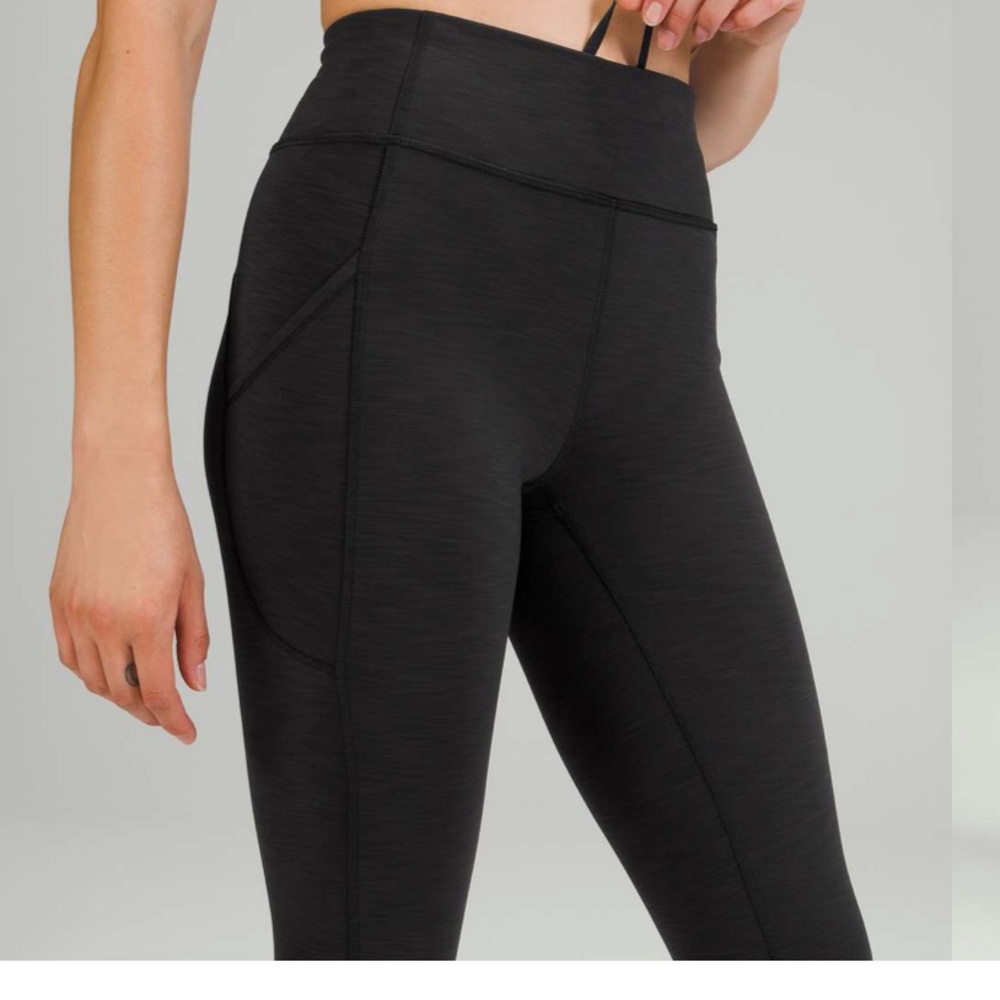 Lululemon Invigorate High-Rise Tight 28" Black size 2 - Picture 2 of 14